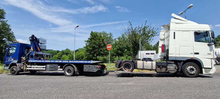 Odťahová služba nákladné vozidlá LKW, BUS